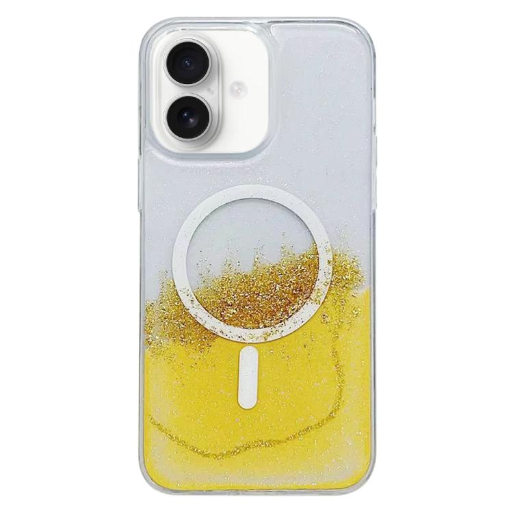 Gilding MagSafe Hybrid Clear TPU Phone Case, For iPhone 16, For iPhone 15 Pro Max, For iPhone 15 Pro