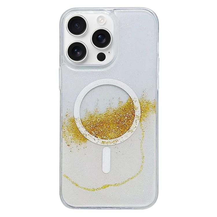 Gilding MagSafe Hybrid Clear TPU Phone Case, For iPhone 16 Pro Max, For iPhone 16 Pro, For iPhone 16 Plus