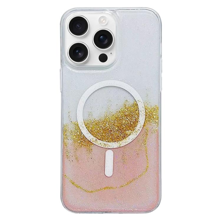 Gilding MagSafe Hybrid Clear TPU Phone Case, For iPhone 16 Pro Max, For iPhone 16 Pro, For iPhone 16 Plus
