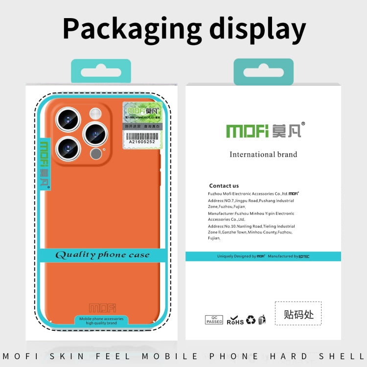 MOFI Qin Series Skin Feel All-inclusive PC Phone Case, For iPhone 16 Pro Max, For iPhone 16 Pro, For iPhone 16 Plus, For iPhone 16