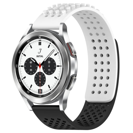 20mm Holes Breathable 3D Dots Silicone Watch Band, For Samsung  Galaxy Watch 4 Classic 42mm
