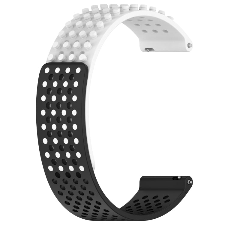 20mm Holes Breathable 3D Dots Silicone Watch Band, For Samsung  Galaxy Watch 4 Classic 42mm