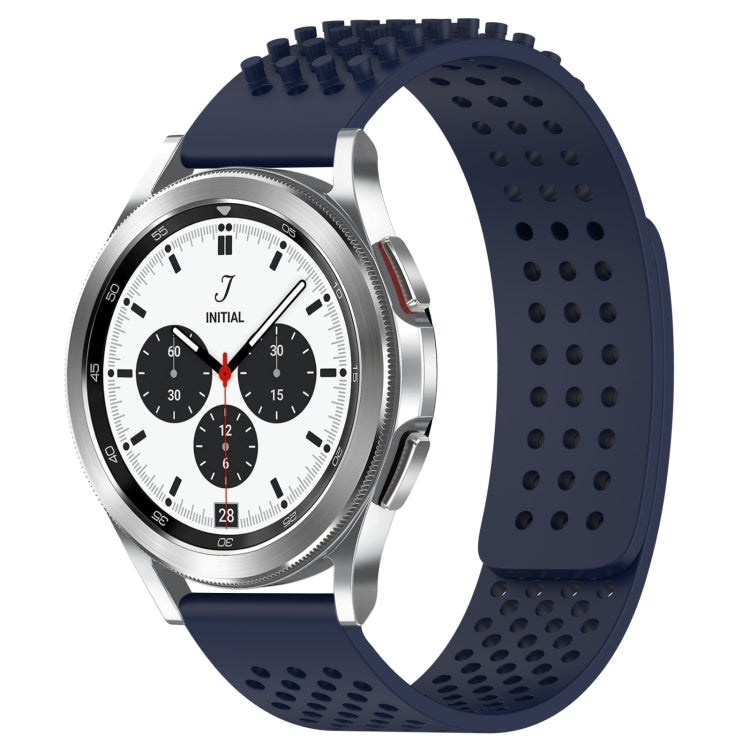 20mm Holes Breathable 3D Dots Silicone Watch Band, For Samsung  Galaxy Watch 4 Classic 42mm