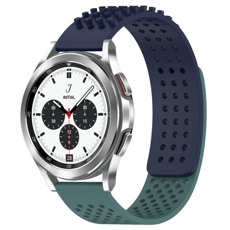 20mm Holes Breathable 3D Dots Silicone Watch Band, For Samsung  Galaxy Watch 4 Classic 42mm
