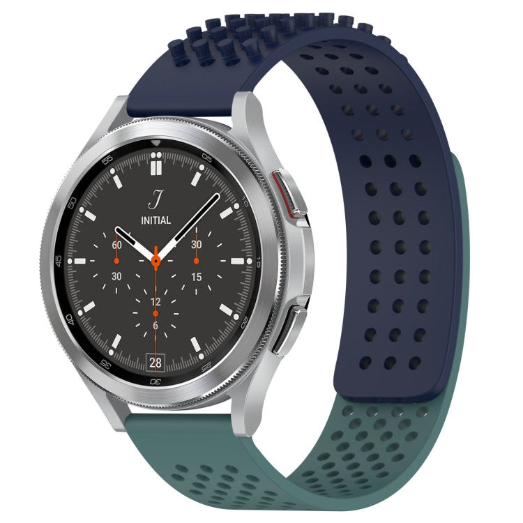 20mm Holes Breathable 3D Dots Silicone Watch Band, For Samsung  Galaxy Watch 4 Classic 46mm