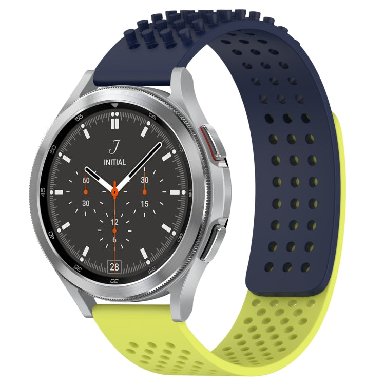 20mm Holes Breathable 3D Dots Silicone Watch Band, For Samsung  Galaxy Watch 4 Classic 46mm