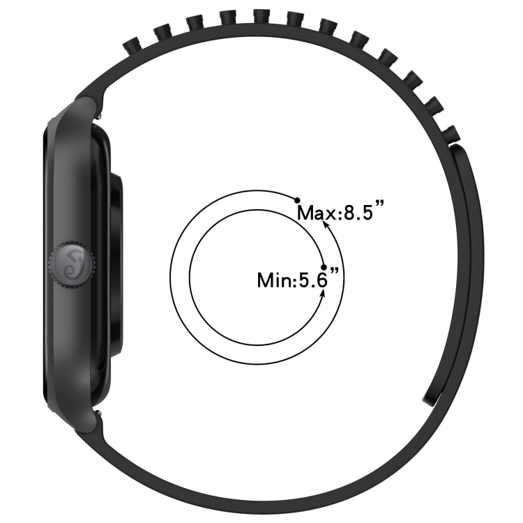 20mm Holes Breathable 3D Dots Silicone Watch Band, For Samsung Galaxy Watch 5  40mm
