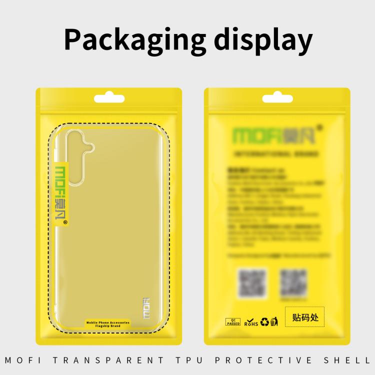 MOFI Ming Series Ultra-thin TPU Phone Case, For Samsung Galaxy A36, For Samsung Galaxy S25 5G, For Samsung Galaxy S25+ 5G, For Samsung Galaxy S25 Ultra 5G, For Samsung Galaxy A16, For Samsung Galaxy A06 4G, For Samsung Galaxy S24 FE 5G