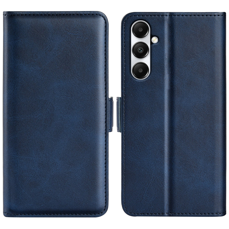 Dual-side Magnetic Buckle Horizontal Flip Leather Phone Case, For Samsung Galaxy S24+ 5G, For Samsung Galaxy S24 5G, For Samsung Galaxy A15, For Samsung Galaxy A05, For Samsung Galaxy A05s