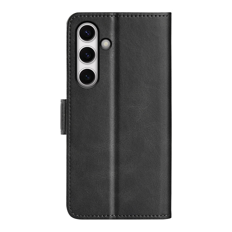 Dual-side Magnetic Buckle Horizontal Flip Leather Phone Case, For Samsung Galaxy S24 FE 5G, For Samsung Galaxy M55 5G, For Samsung Galaxy M15 5G, For Samsung Galaxy A55, For Samsung Galaxy A35, For Samsung Galaxy S24 Ultra 5G