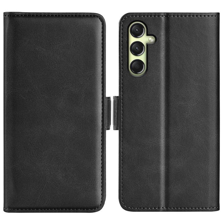 Dual-side Magnetic Buckle Horizontal Flip Leather Phone Case, For Samsung Galaxy A26, For Samsung Galaxy A36, For Samsung Galaxy S25 5G, For Samsung Galaxy S25+ 5G, For Samsung Galaxy S25 Ultra 5G, For Samsung Galaxy A16