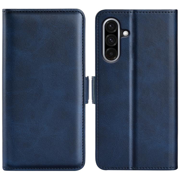 Dual-side Magnetic Buckle Horizontal Flip Leather Phone Case, For Samsung Galaxy A26, For Samsung Galaxy A36, For Samsung Galaxy S25 5G, For Samsung Galaxy S25+ 5G, For Samsung Galaxy S25 Ultra 5G, For Samsung Galaxy A16