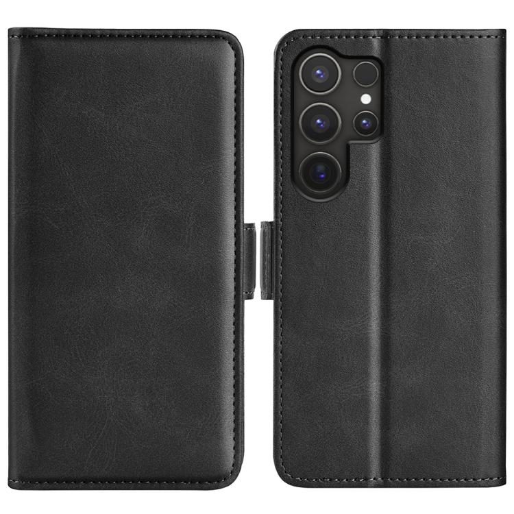 Dual-side Magnetic Buckle Horizontal Flip Leather Phone Case, For Samsung Galaxy A26, For Samsung Galaxy A36, For Samsung Galaxy S25 5G, For Samsung Galaxy S25+ 5G, For Samsung Galaxy S25 Ultra 5G, For Samsung Galaxy A16