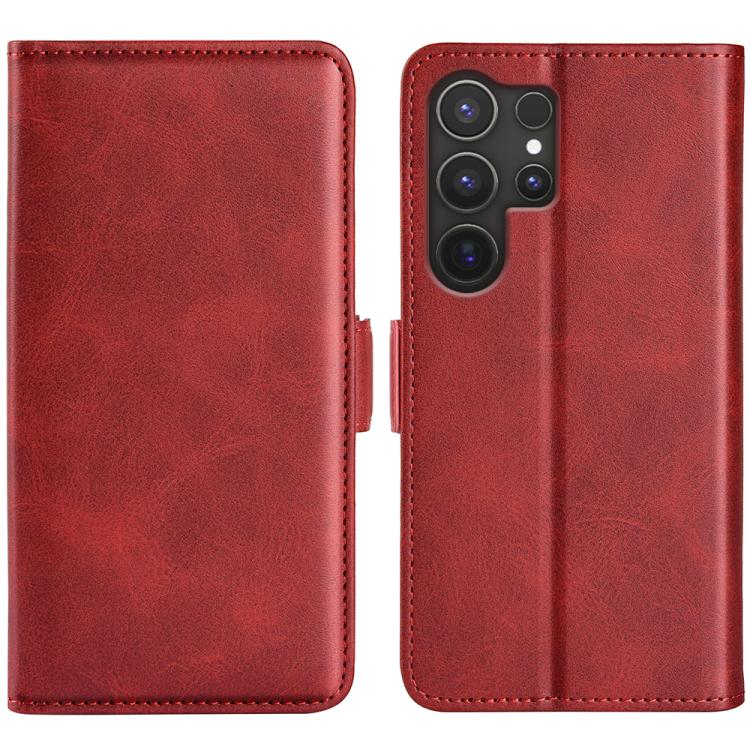 Dual-side Magnetic Buckle Horizontal Flip Leather Phone Case, For Samsung Galaxy A26, For Samsung Galaxy A36, For Samsung Galaxy S25 5G, For Samsung Galaxy S25+ 5G, For Samsung Galaxy S25 Ultra 5G, For Samsung Galaxy A16