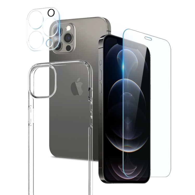 NORTHJO 3 in 1 TPU Phone Case with Screen Film and Lens Film, For iPhone 16 Pro Max, For iPhone 16 Pro, For iPhone 16 Plus, For iPhone 16, For iPhone 15 Pro Max, For iPhone 15 Pro, For iPhone 15 Plus, For iPhone 15, For iPhone 14 Plus, For iPhone 14