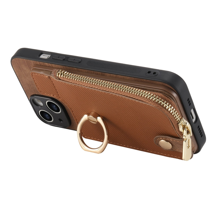 Cross Leather Ring Vertical Zipper Wallet Back Phone Case, For iPhone 11, For iPhone 11 Pro, For iPhone XR, For iPhone XS Max