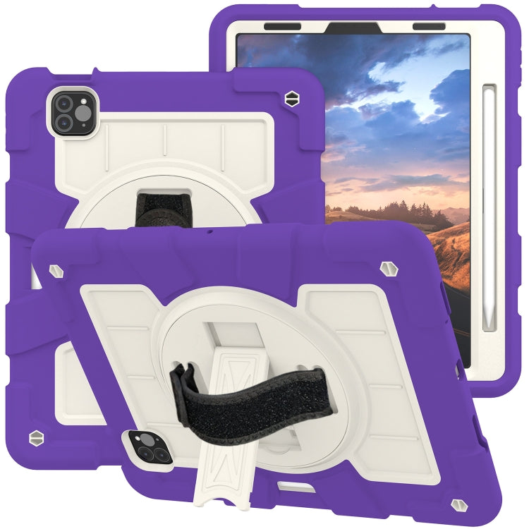 Silicone Hybrid PC Shockproof Tablet Case with Shoulder Strap, For iPad Air 2020 / 2022 10.9, For iPad 10.2 2021 / 2020 / 2019