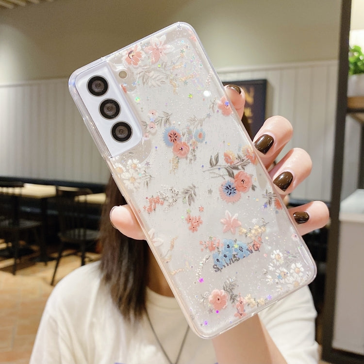 Fresh Small Floral Epoxy TPU Phone Case, For Samsung Galaxy A24 5G, For Samsung Galaxy A34 5G, For Samsung Galaxy A54 5G, For Samsung Galaxy S23 Ultra 5G, For Samsung Galaxy S23+ 5G