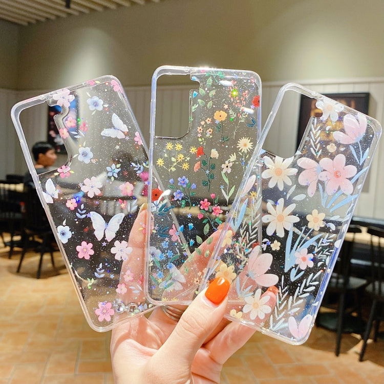 Fresh Small Floral Epoxy TPU Phone Case, For Samsung Galaxy S23 5G, For Samsung Galaxy A14 5G