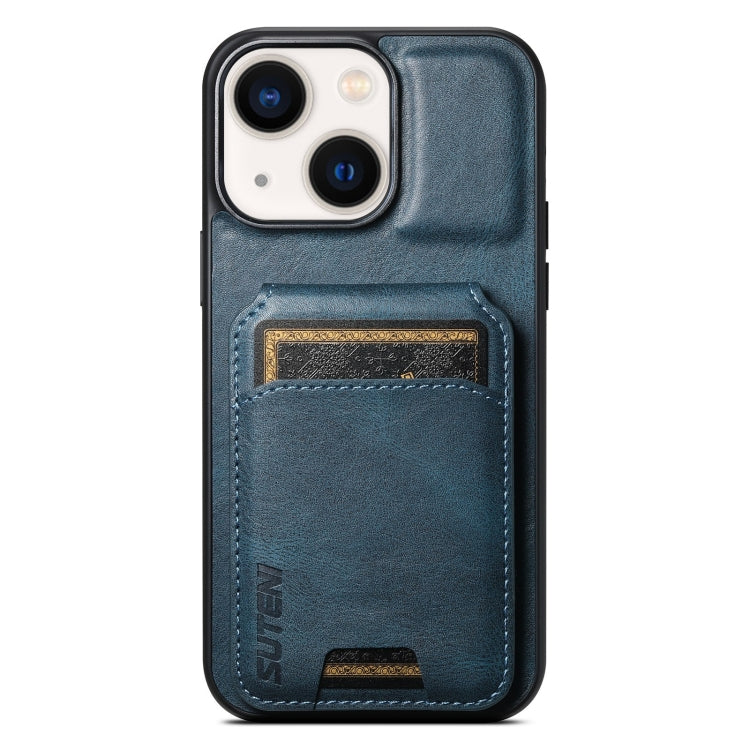 Suteni H02 Leather Wallet Stand Back Phone Case, For iPhone 16 Pro Max, For iPhone 16 Pro, For iPhone 16 Plus, For iPhone 16, For iPhone 15 Pro Max, For iPhone 15 Pro, For iPhone 15 Plus, For iPhone 15, For iPhone 14 Plus, For iPhone 14