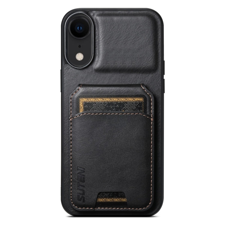 Suteni H02 Leather Wallet Stand Back Phone Case, For iPhone X / XS, For iPhone XR, For iPhone XS Max