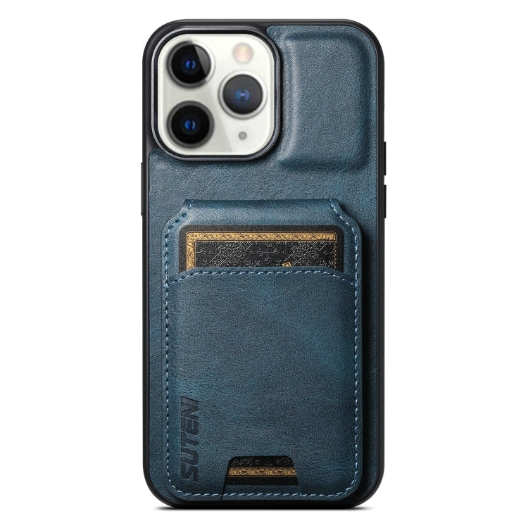 Suteni H02 Leather Wallet Stand Back Phone Case, For iPhone 14 Pro, For iPhone 14 Pro Max, For iPhone 13 Pro Max, For iPhone 13 Pro, For iPhone 13, For iPhone 12 / 12 Pro, For iPhone 12 Pro Max, For iPhone 11 Pro Max, For iPhone 11, For iPhone 11 Pro