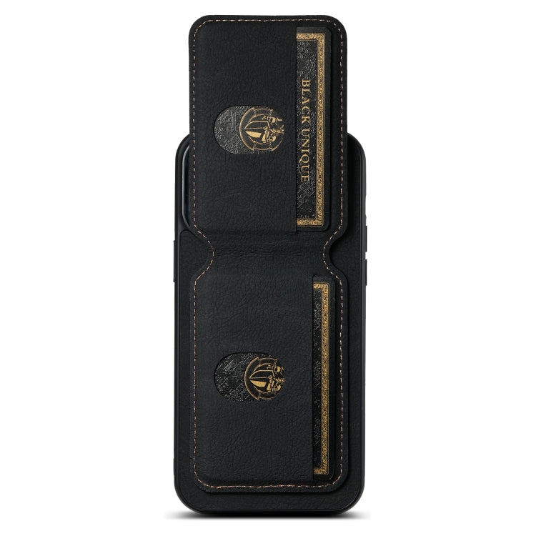 Suteni H02 Litchi Leather Card Wallet Stand Back Phone Case, For iPhone 11, For iPhone 11 Pro, For iPhone XR, For iPhone XS Max, For iPhone X / XS