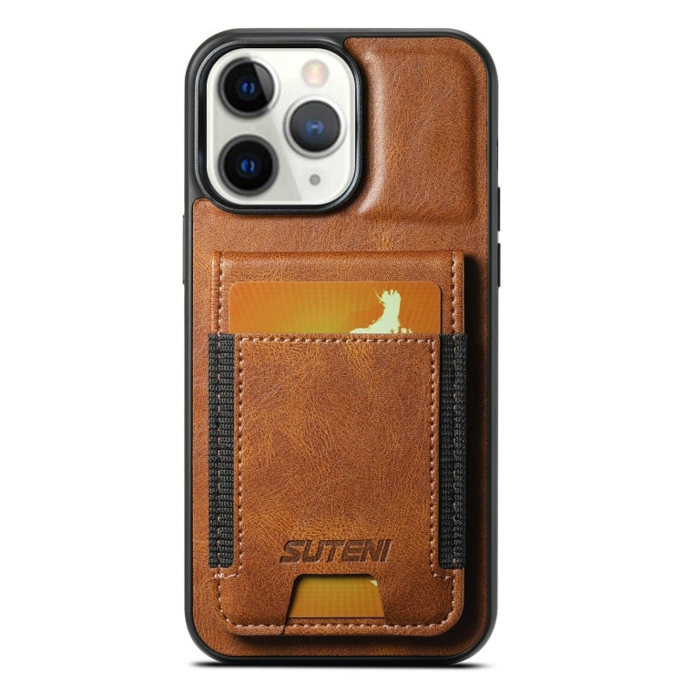 Suteni H03 Oil Wax Leather Wallet Stand Back Phone Case, For iPhone 14 Pro, For iPhone 14 Pro Max, For iPhone 13 Pro Max, For iPhone 13 Pro, For iPhone 13, For iPhone 12 Pro Max, For iPhone 11 Pro Max, For iPhone 11, For iPhone 11 Pro