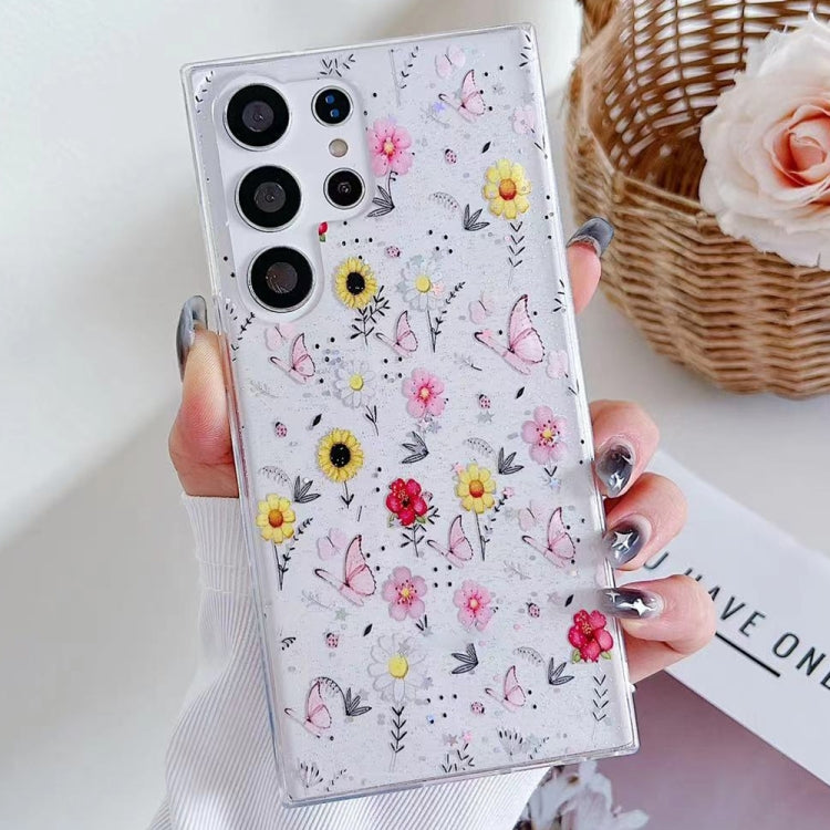 Spring Garden Epoxy TPU Phone Case, For Samsung Galaxy S24 FE 5G, For Samsung Galaxy S24 Ultra 5G, For Samsung Galaxy S24+ 5G, For Samsung Galaxy S24 5G, For Samsung Galaxy S23 FE 5G