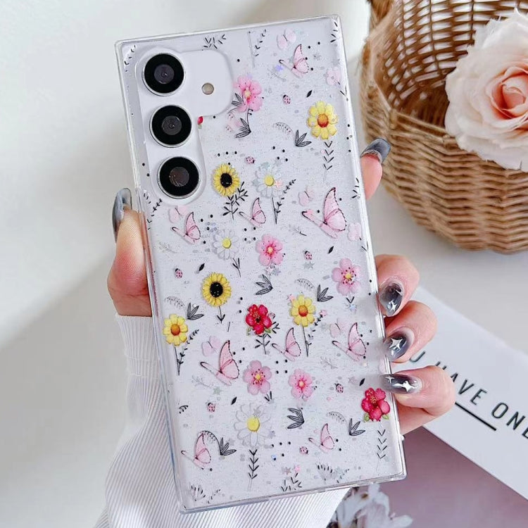 Spring Garden Epoxy TPU Phone Case, For Samsung Galaxy S24 FE 5G, For Samsung Galaxy S24 Ultra 5G, For Samsung Galaxy S24+ 5G, For Samsung Galaxy S24 5G, For Samsung Galaxy S23 FE 5G