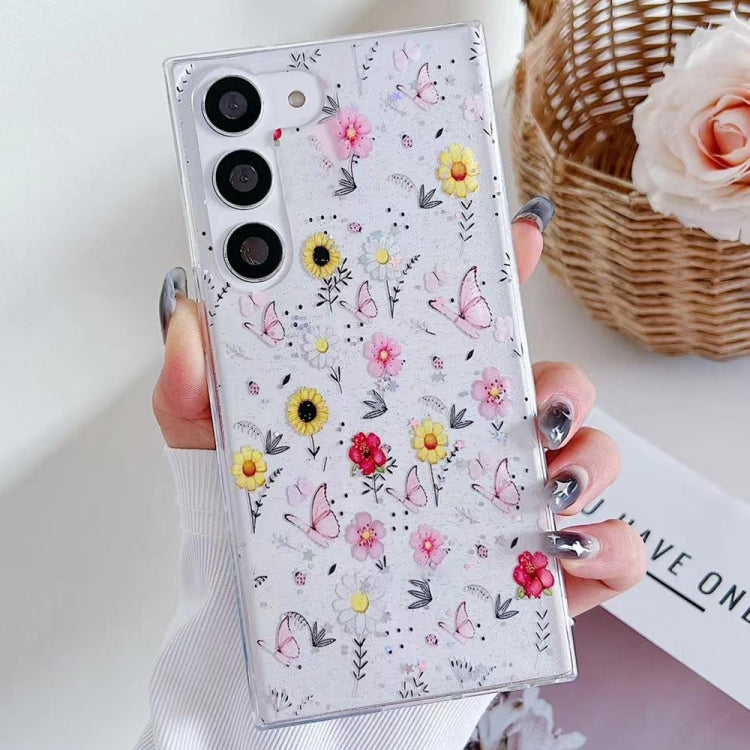 Spring Garden Epoxy TPU Phone Case, For Samsung Galaxy A34 5G, For Samsung Galaxy A54 5G, For Samsung Galaxy S23 Ultra 5G, For Samsung Galaxy S23+ 5G, For Samsung Galaxy S23 5G