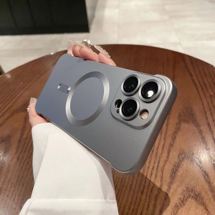 Frameless MagSafe PC Phone Case, For iPhone 15 Pro Max