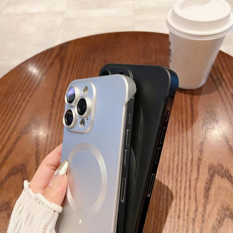 Frameless MagSafe PC Phone Case, For iPhone 15 Pro Max