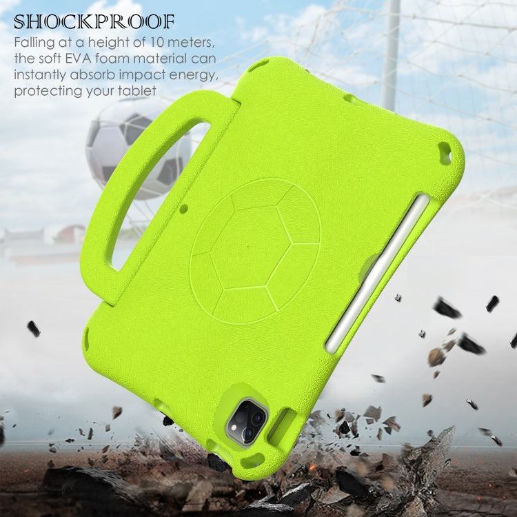 Handle Football Shaped EVA Shockproof Tablet Case, For iPad Pro 11 2018/2020/2021/2022, For iPad 10.2 2019/2021/2022, For iPad Air 10.9 2022 / 2020