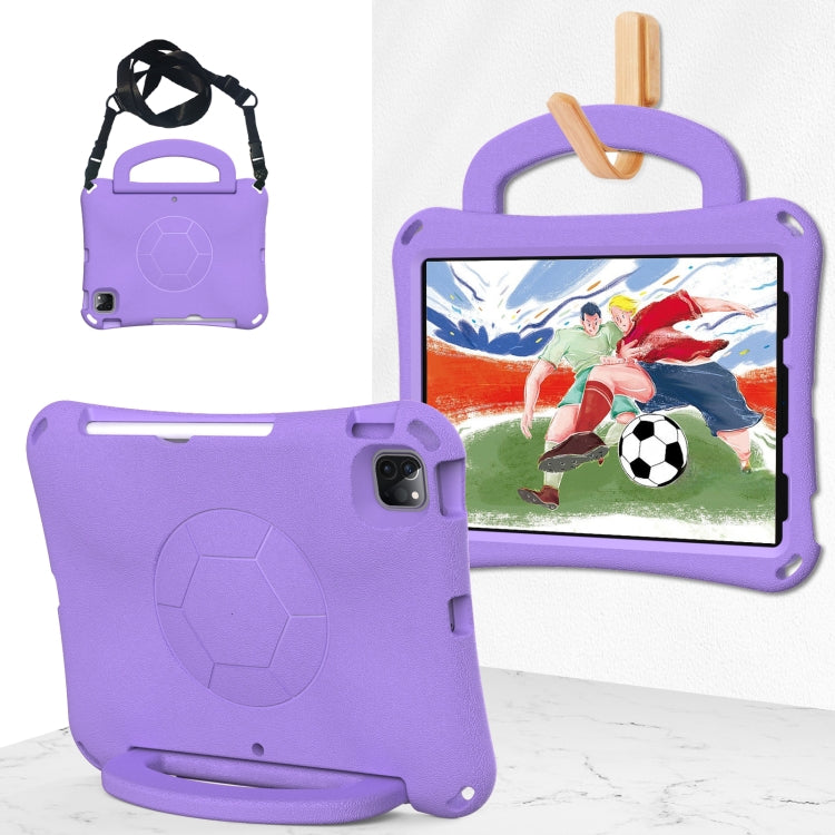 Handle Football Shaped EVA Shockproof Tablet Case, For iPad Air 11 2024, For iPad Pro 11 2024, For iPad Air 3 10.5 2019 / Pro 10.5