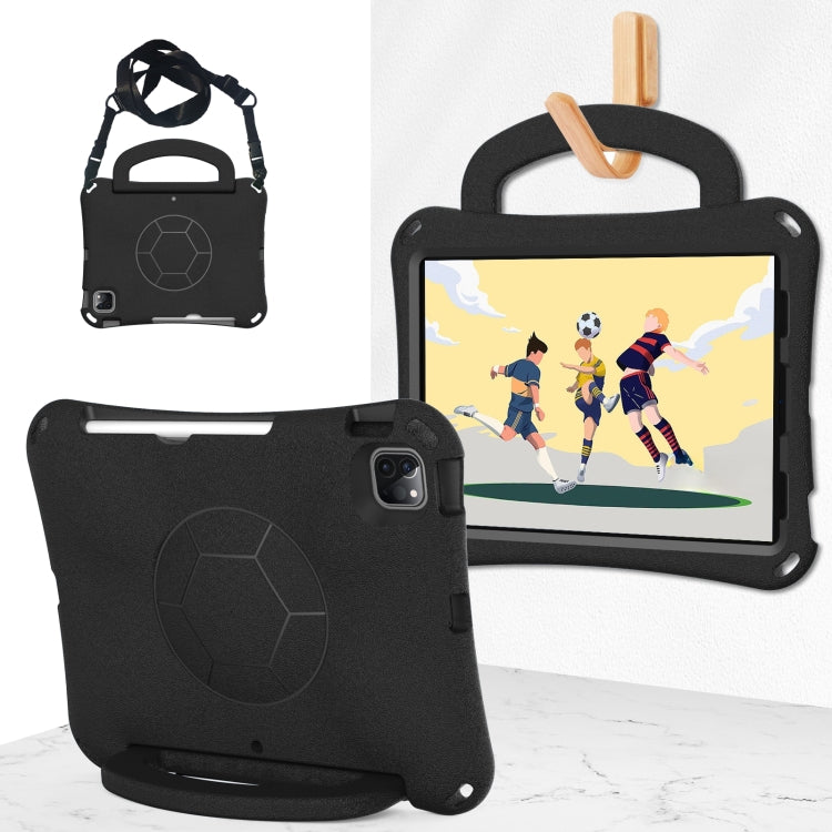 Handle Football Shaped EVA Shockproof Tablet Case, For iPad Air 11 2024, For iPad Pro 11 2024, For iPad Air 3 10.5 2019 / Pro 10.5