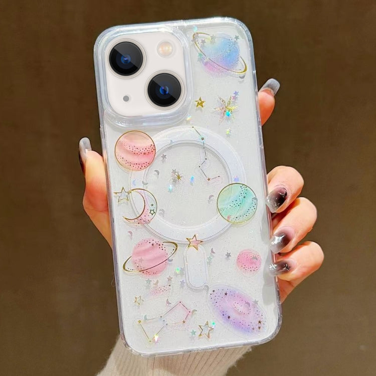 Cosmic Star MagSafe TPU Phone Case, For iPhone 16 Pro Max, For iPhone 16 Pro, For iPhone 16 Plus, For iPhone 16, For iPhone 15 Pro Max, For iPhone 15 Pro, For iPhone 15 Plus, For iPhone 15, For iPhone 14 Plus, For iPhone 14, For iPhone 14 Pro����������...