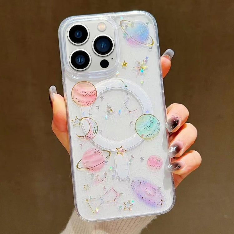 Cosmic Star MagSafe TPU Phone Case, For iPhone 16 Pro Max, For iPhone 16 Pro, For iPhone 16 Plus, For iPhone 16, For iPhone 15 Pro Max, For iPhone 15 Pro, For iPhone 15 Plus, For iPhone 15, For iPhone 14 Plus, For iPhone 14, For iPhone 14 Pro����������...
