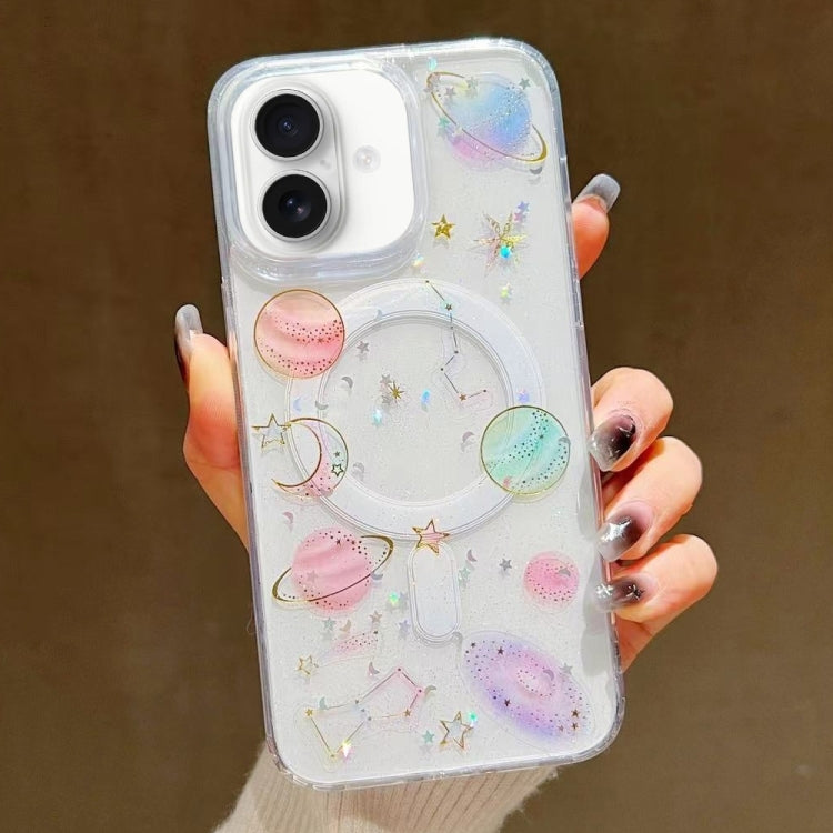 Cosmic Star MagSafe TPU Phone Case, For iPhone 16 Pro Max, For iPhone 16 Pro, For iPhone 16 Plus, For iPhone 16, For iPhone 15 Pro Max, For iPhone 15 Pro, For iPhone 15 Plus, For iPhone 15, For iPhone 14 Plus, For iPhone 14, For iPhone 14 Pro����������...