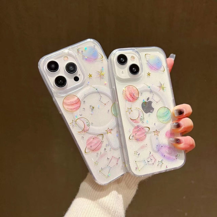 Cosmic Star MagSafe TPU Phone Case, For iPhone 16 Pro Max, For iPhone 16 Pro, For iPhone 16 Plus, For iPhone 16, For iPhone 15 Pro Max, For iPhone 15 Pro, For iPhone 15 Plus, For iPhone 15, For iPhone 14 Plus, For iPhone 14, For iPhone 14 Pro����������...