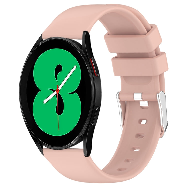 20mm Smooth Solid Color Silicone Watch Band, For Samsung Galaxy Watch 5  40mm, For Samsung Galaxy Watch 4 44mm
