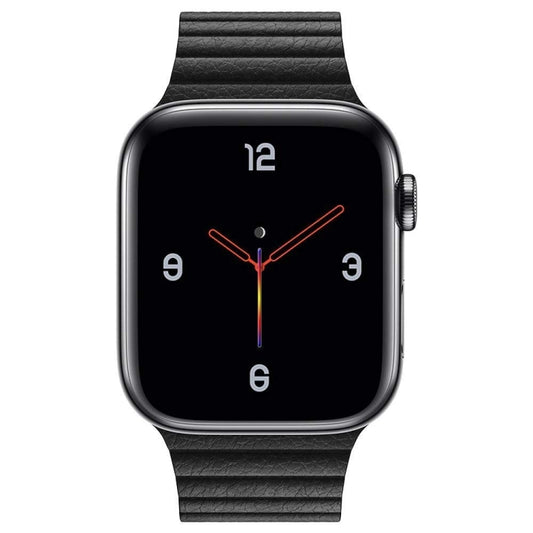Universal Leather Magnetic Band For Apple iWatch1 2 3 4  38mm/40mm, black, blue, red, white, brown