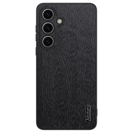 Tree Bark Leather Shockproof Phone Case, For Samsung Galaxy S23 FE 5G