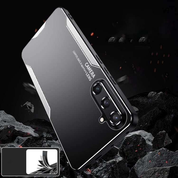 Blade Series TPU Hybrid Metal Phone Case, For Samsung Galaxy S23 FE 5G, For Samsung Galaxy S23+ 5G, For Samsung Galaxy S23 5G, For Samsung Galaxy A14, For Samsung Galaxy S20 FE, For Samsung Galaxy S22+ 5G, For Samsung Galaxy S22 5G