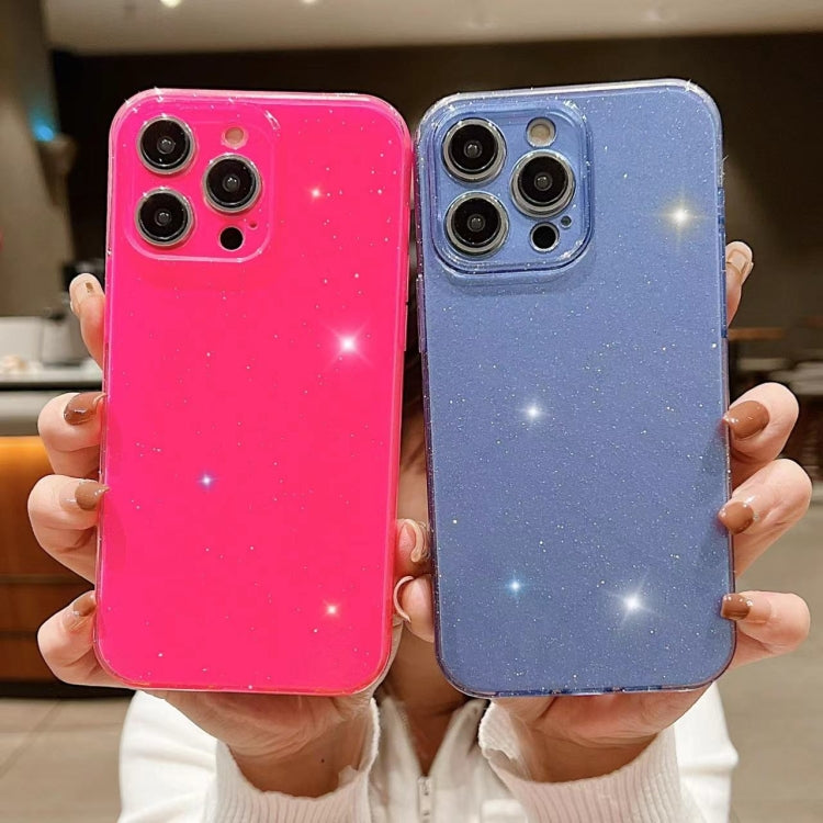 Jelly Glitter Solid Color TPU Phone Case, For iPhone 15 Plus, For iPhone 15