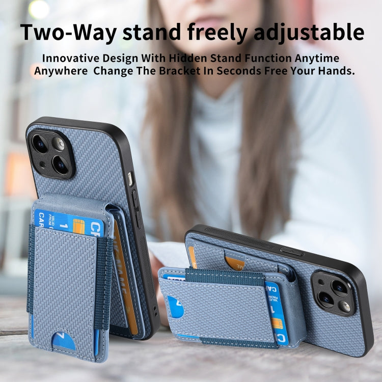 Carbon Fiber Vertical Flip Wallet Stand Phone Case, For iPhone 11 Pro Max, For iPhone 11, For iPhone 11 Pro, For iPhone XR, For iPhone XS Max, For iPhone 7 / 8 / SE 2022