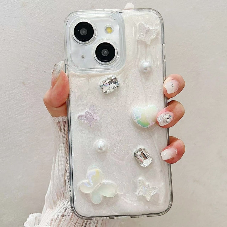 Cream Gum Decoden TPU Phone Case, For iPhone 16 Pro Max, For iPhone 16 Pro, For iPhone 16 Plus, For iPhone 16, For iPhone 15 Pro Max, For iPhone 15 Pro, For iPhone 15 Plus, For iPhone 15, For iPhone 14 Plus, For iPhone 14