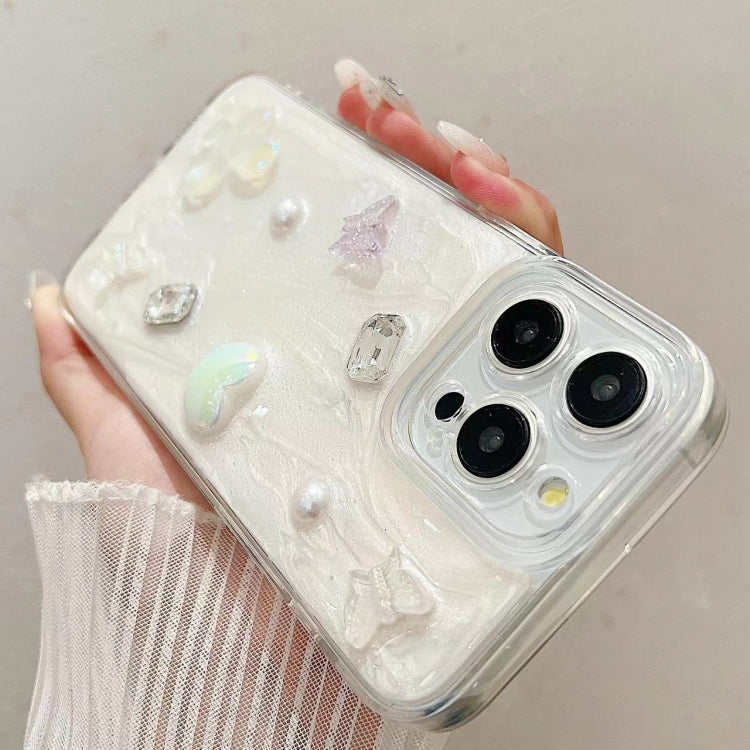 Cream Gum Decoden TPU Phone Case, For iPhone 14 Pro, For iPhone 14 Pro Max, For iPhone 13 Pro Max, For iPhone 13 Pro, For iPhone 13, For iPhone  12, For iPhone 12 Pro Max