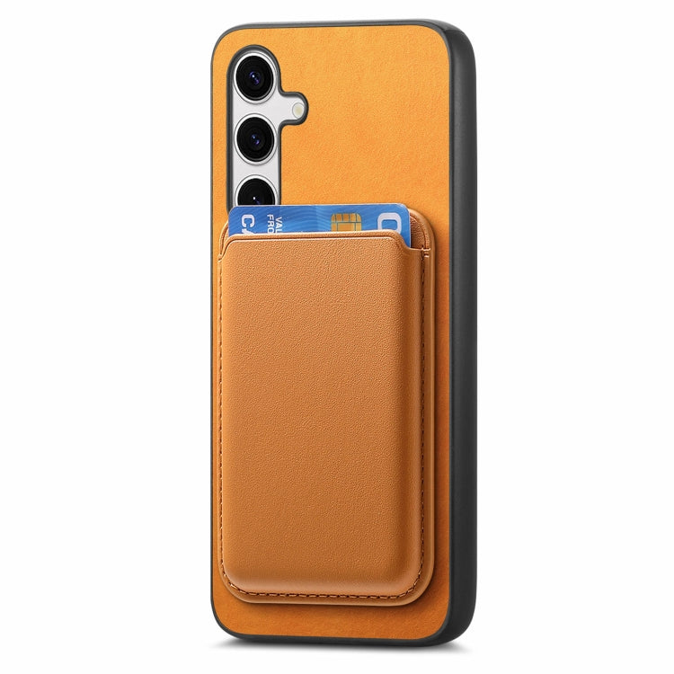Retro Magsafe Card Bag PU Back Cover Phone Case, For Samsung Galaxy S23 FE 5G, For Samsung Galaxy M14 5G, For Samsung Galaxy A34