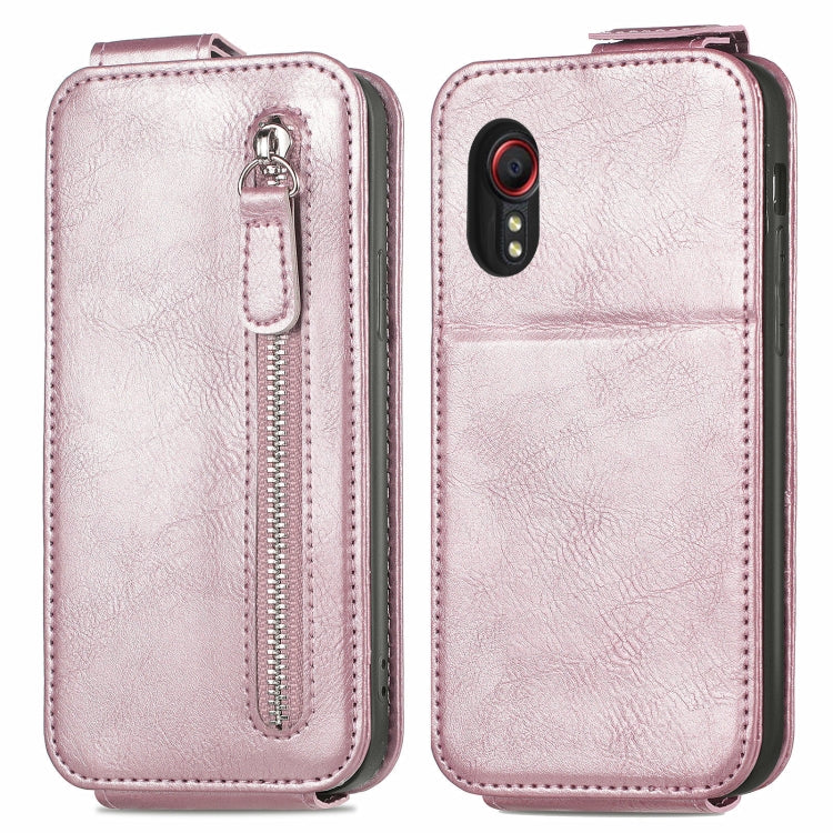 Zipper Wallet Vertical Flip Leather Phone Case, For Samsung Galaxy A05, For Samsung Galaxy A05s, For Samsung Galaxy M14, For Samsung Galaxy XCover 5